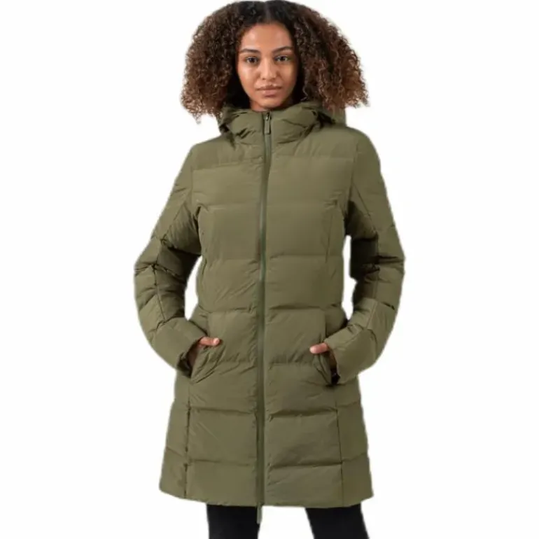Transit Insulation Longline Jacket Green