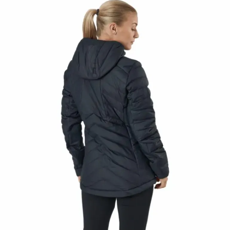 Transition Down Hoodie W Black
