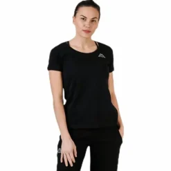 T-Shirt S/S, Logo Momba Black