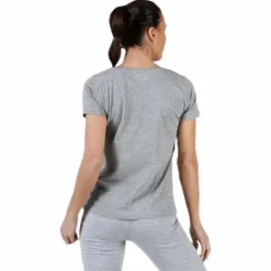 T-Shirt S/S, Logo Momba Grey