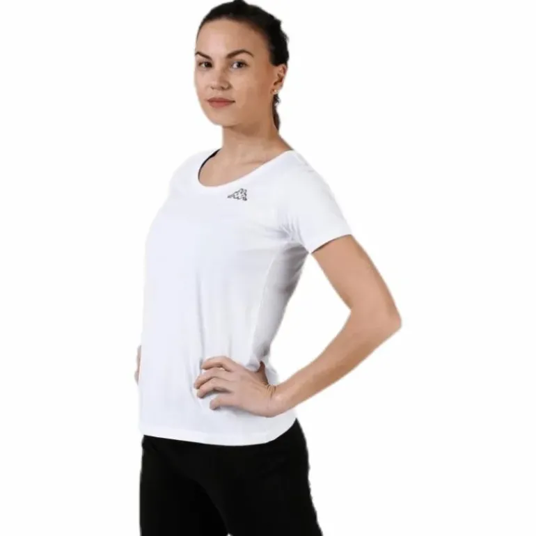 T-Shirt S/S, Logo Momba White