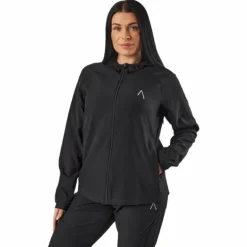 Tulip Hood Jacket Black
