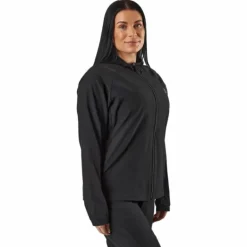 Tulip Hood Jacket Black
