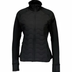 Txlite Hybrid Midlayer Zip Wom Black