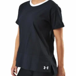 UA Charged Cotton SS Black