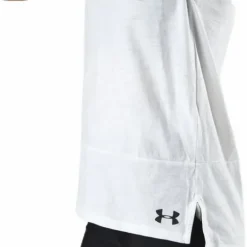 UA Charged Cotton SS White