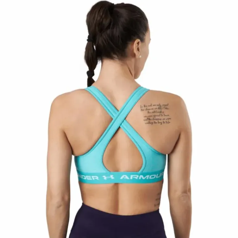 Ua Crossback Mid Hthr Neptune Light Heather / Neptun