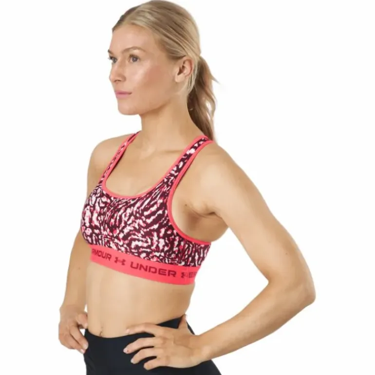 Ua Crossback Mid Print Penta Pink / Penta Pink / Blac