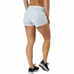 Ua Fly By Elite 3'' Short Ghost Gray Light Heather