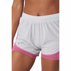 Ua Fly By Elite 2-in-1 Short Ghost Gray