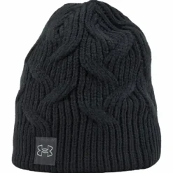 Ua Halftime Cable Knit Black