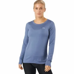 Ua Hg Armour Long Sleeve Aurora Purple