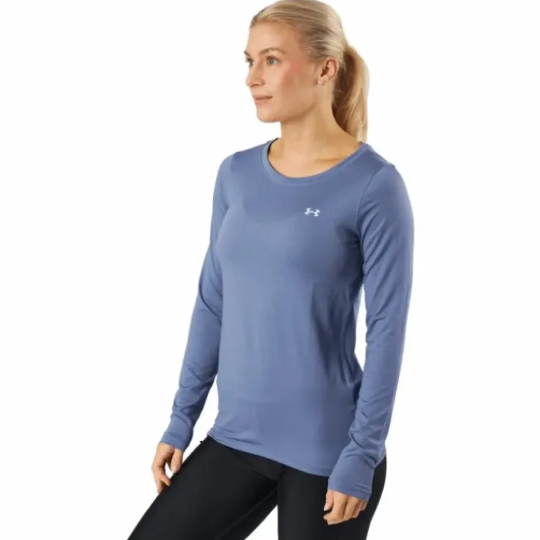 Ua Hg Armour Long Sleeve Aurora Purple