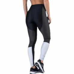 UA HG Armour Perforation Inset Leggings Black