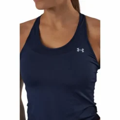 Ua Hg Armour Racer Tank Midnight Navy