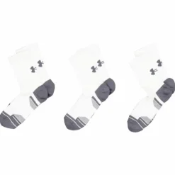 Ua Performance Cotton 3p Mid White
