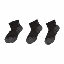Ua Performance Tech 3pk Qtr Black