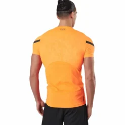 Ua Rush 2.0 Emboss Ss Blaze Orange / Jet Gray / Blac