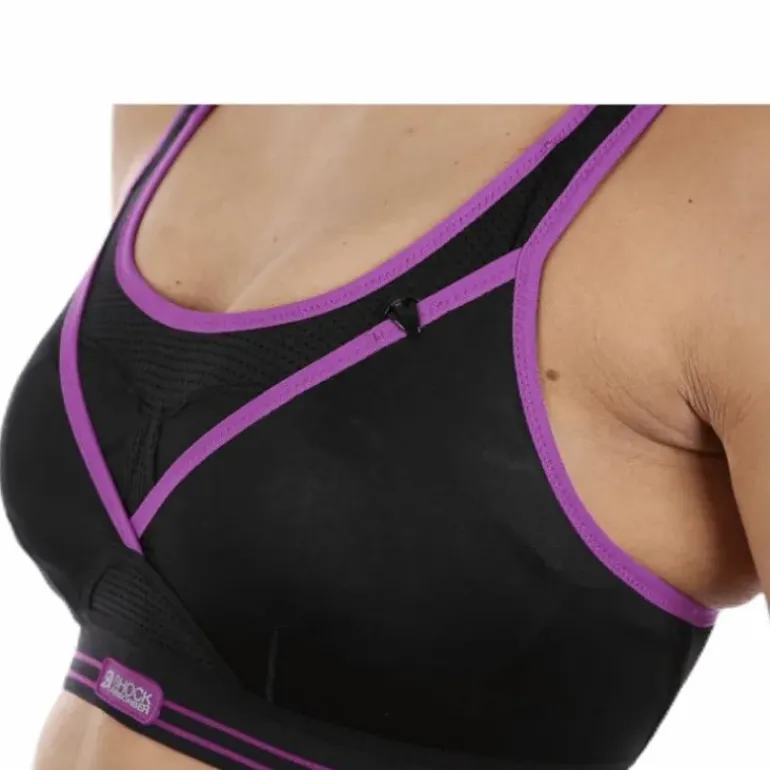 Ultimate Gym Bra Purple/Black