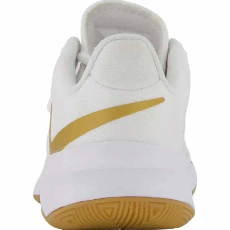 Unisex Hyperspeed Court Indoor White/mtlc Gold