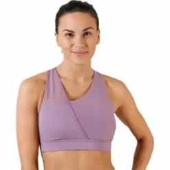 Vanish Asymmetric Low Bra Purple