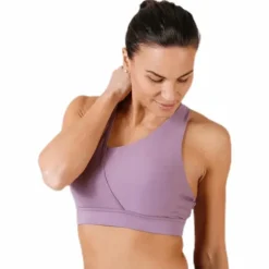 Vanish Asymmetric Low Bra Purple