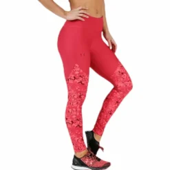 Vanish Printed Legging Pink