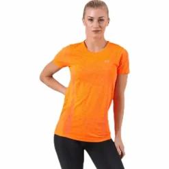 Vanish Seamless SS Spacedye Pink/Orange