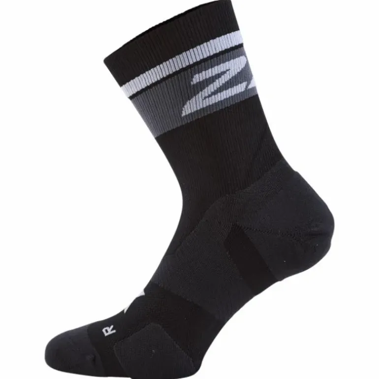 Vectr Cushion Crew Socks Black/white