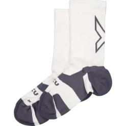 Vectr Light Cushion Crew Sock White/grey