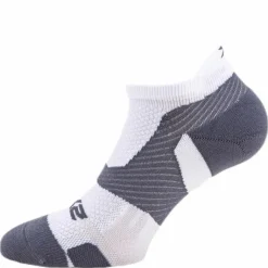 Vectr LightCushion NoShow Sock White/Grey