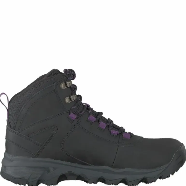 Vego Mid Leather North Wp Ice+ Black/gloxinia