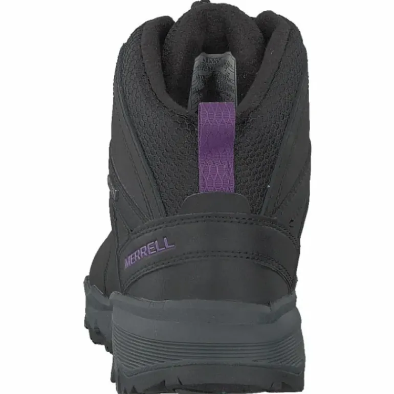 Vego Mid Leather North Wp Ice+ Black/gloxinia