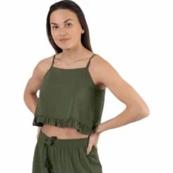 Vera Life Beach Top Green