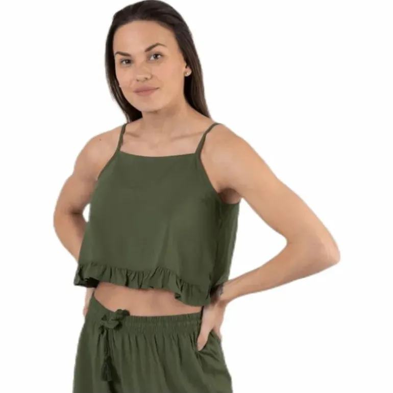 Vera Life Beach Top Green