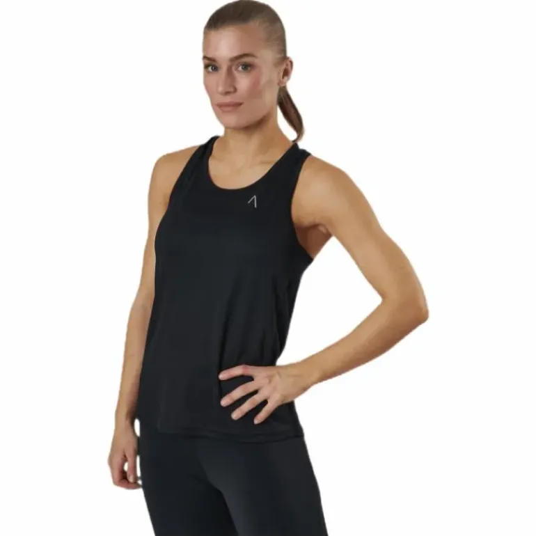 Vibrancy Mesh tank Black