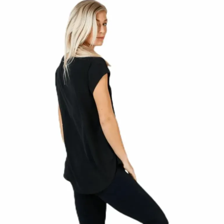 Vic S/S Solid Top Black