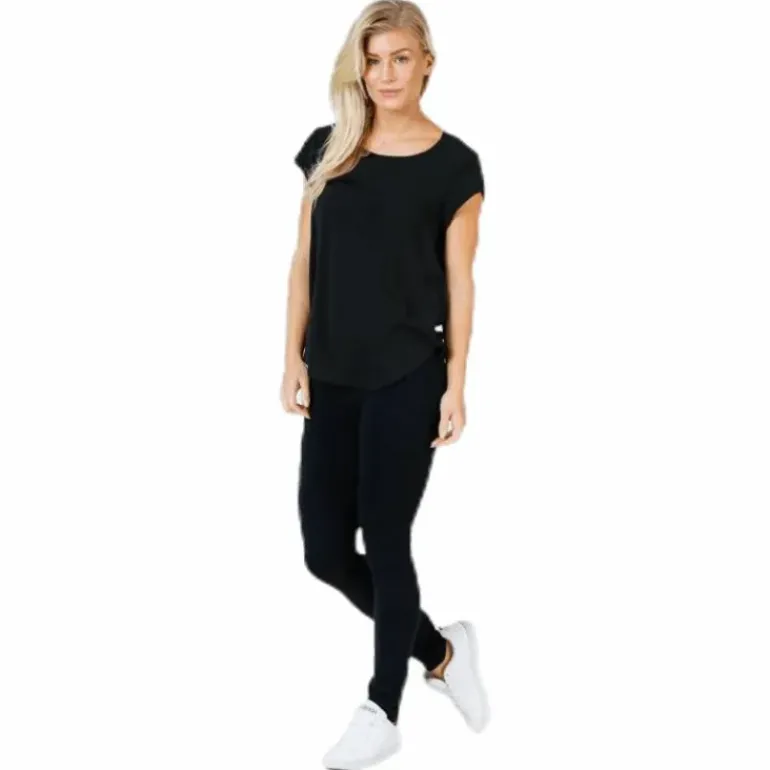 Vic S/S Solid Top Black