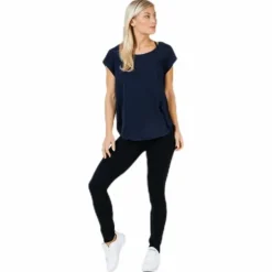 Vic S/S Solid Top Blue