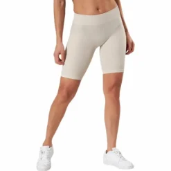 Vicky Rib Seamless Shorts Grey