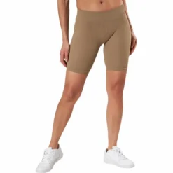 Vicky Rib Seamless Shorts Beige