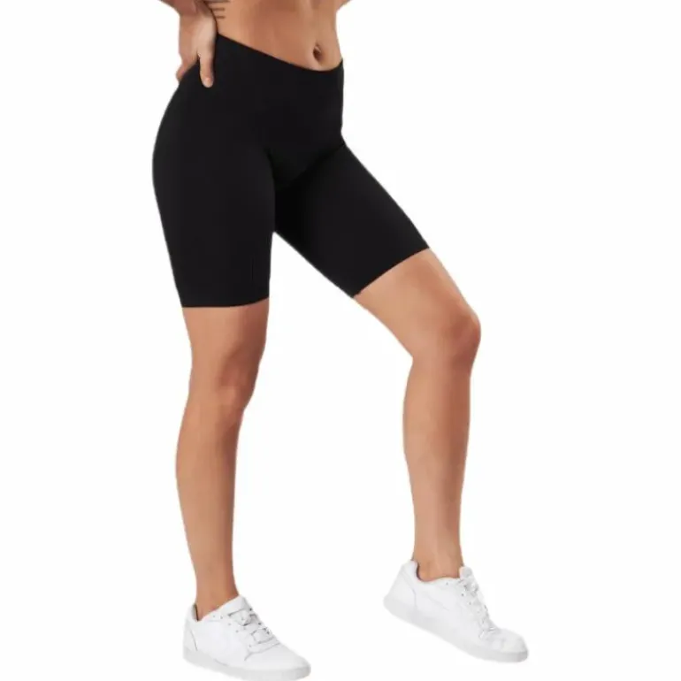 Vicky Rib Seamless Shorts Black