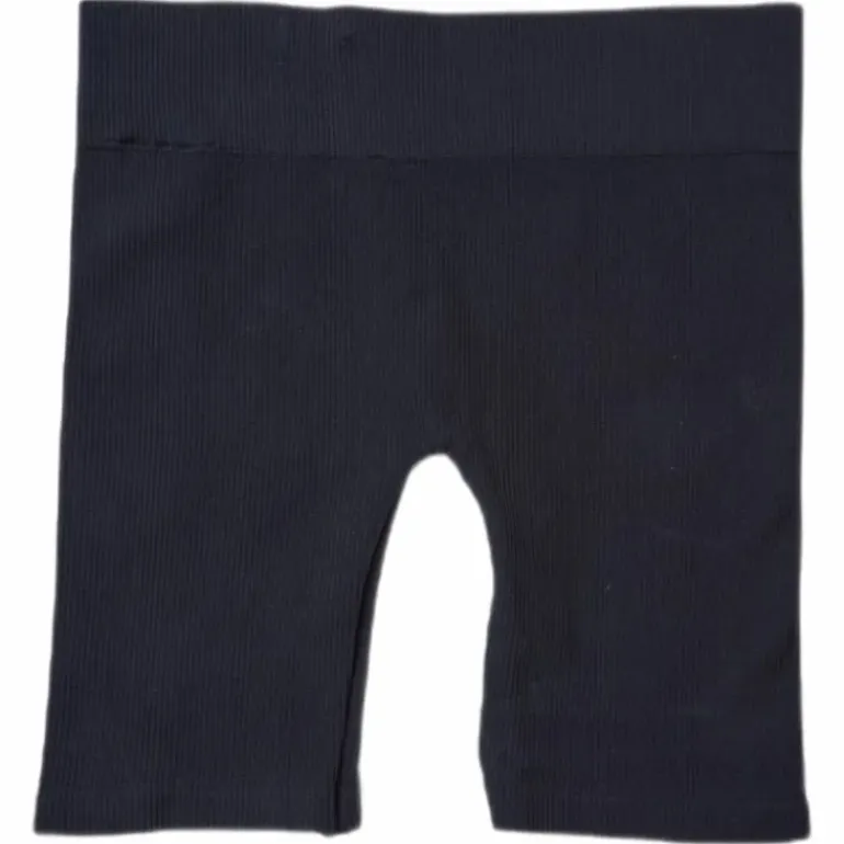 Vicky Rib Seamless Shorts Black