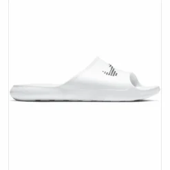 Victori One Men's Shower Slides WHITE/BLACK-WHITE