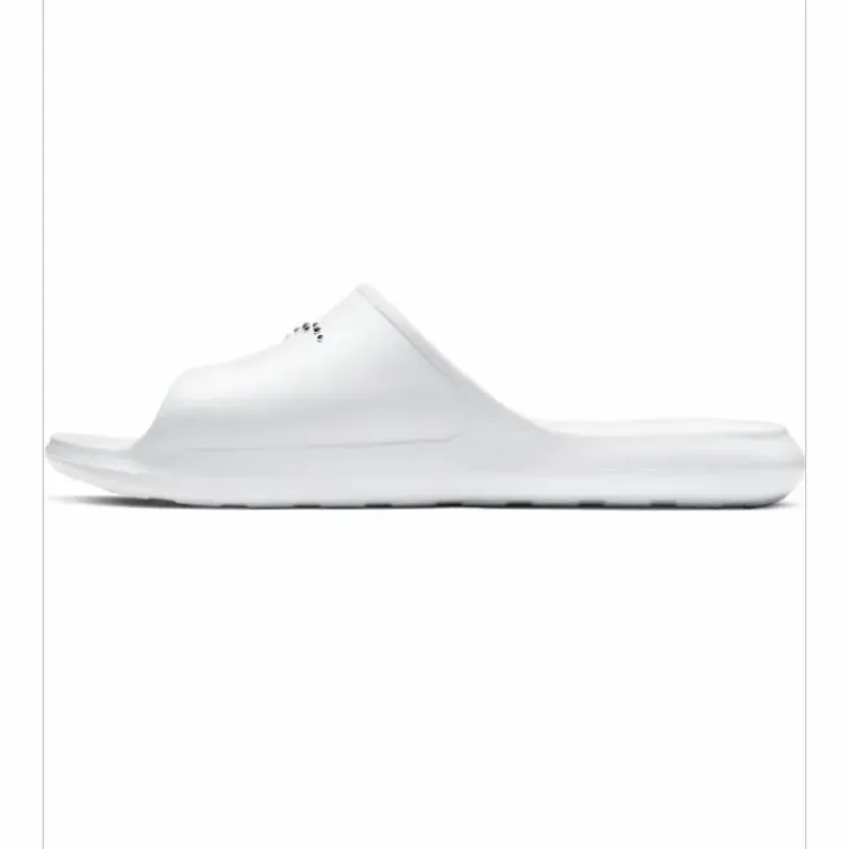 Victori One Men's Shower Slides WHITE/BLACK-WHITE