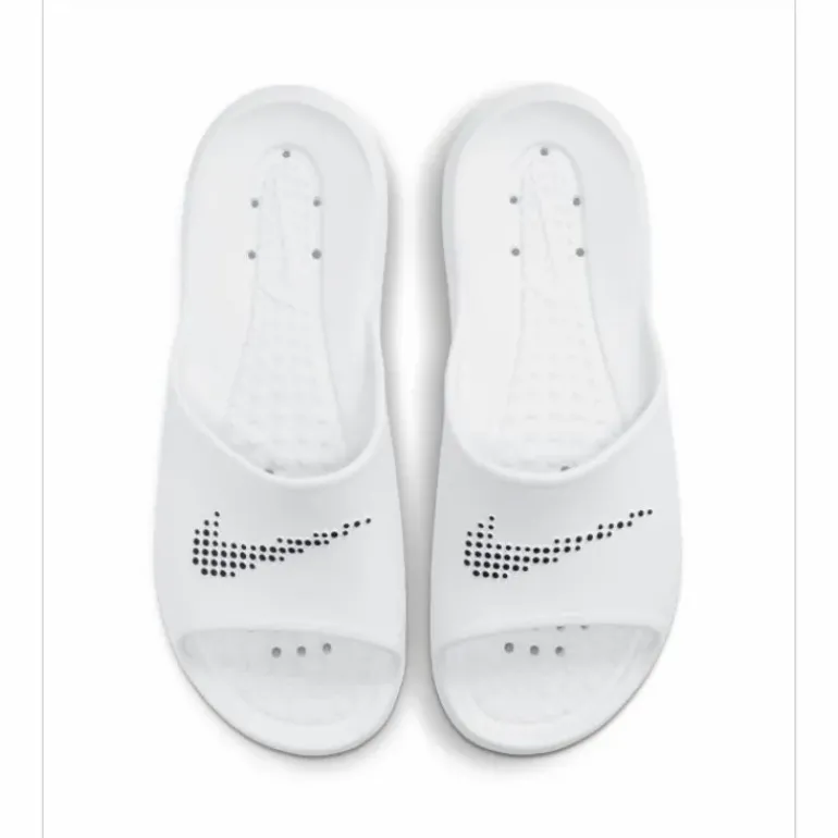 Victori One Men's Shower Slides WHITE/BLACK-WHITE