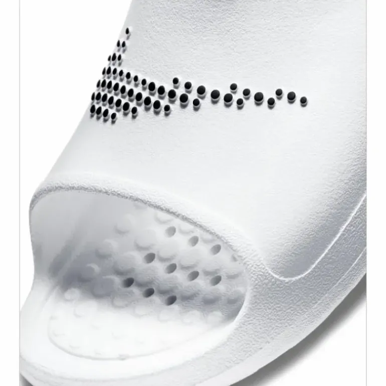 Victori One Men's Shower Slides WHITE/BLACK-WHITE