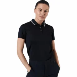 Victory Golf Polo Black