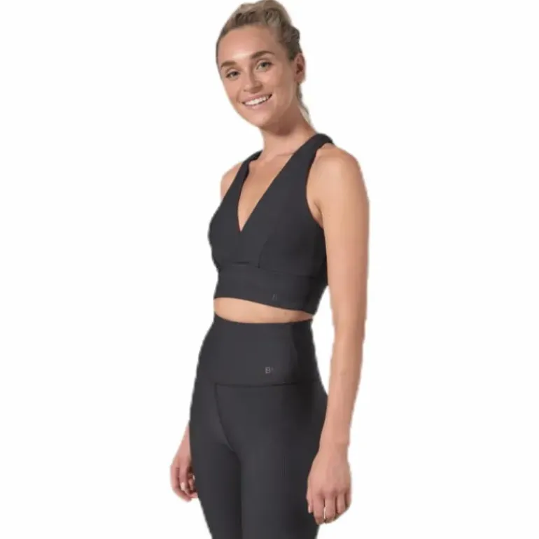 Vision Rib Bra Black