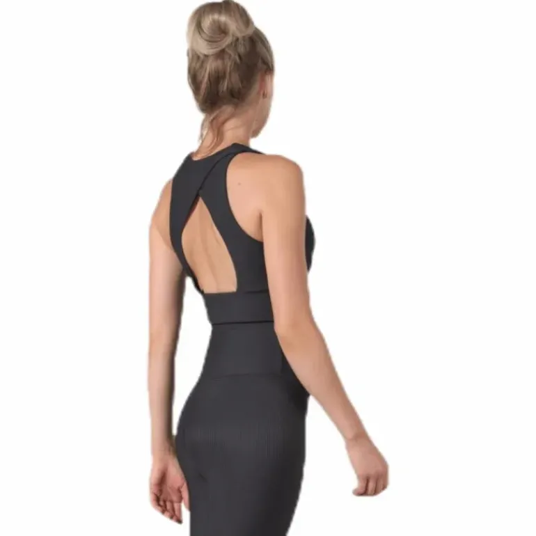 Vision Rib Bra Black